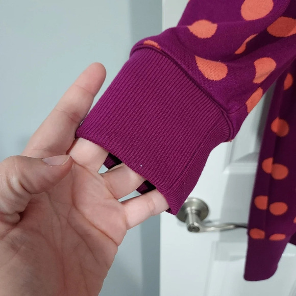 Victor Glemaud x Target Purple Polka Dot Long Sleeve Tunic Dress in Size XL - Picture 6 of 10